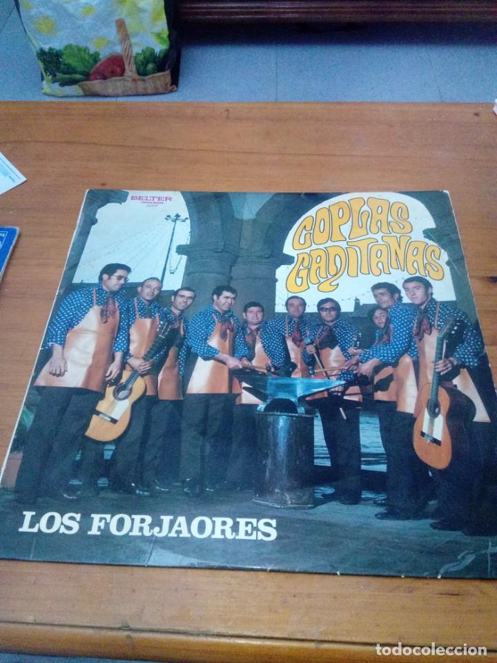 Discos de vinilo: COPLAS GADITANAS. LOS FORJAORES. C5V - Foto 1