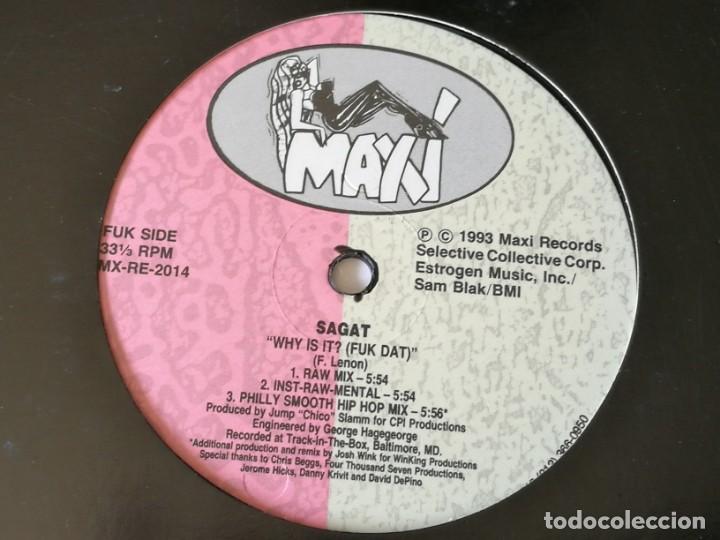 Discos de vinilo: Sagat - Why Is It? (Fuk Dat) - 1993 - Foto 1