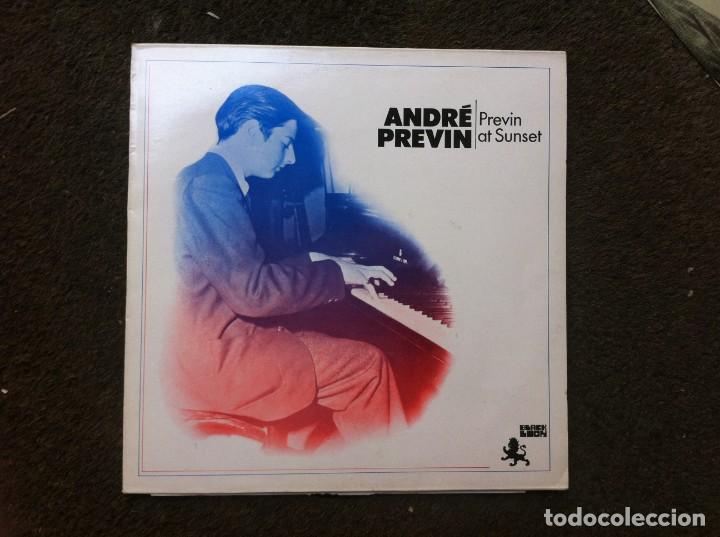 Discos de vinilo: ANDR&Eacute; PREVIN.  PREVIN AT SUNSET (LP) HOLLAND - Foto 1