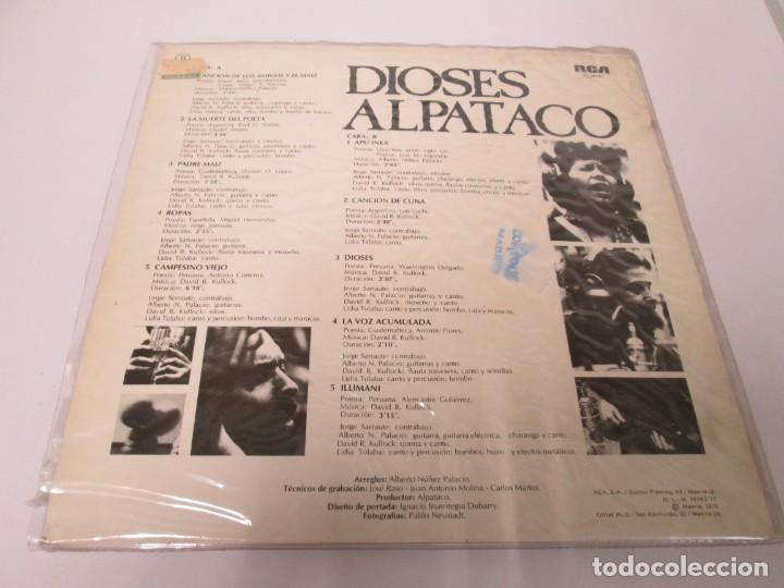 Discos de vinilo: DIOSES ALPATACO. LP VINILO. RCA 1978. VER FOTOGRAFIAS ADJUNTAS - Foto 9 - 169329632