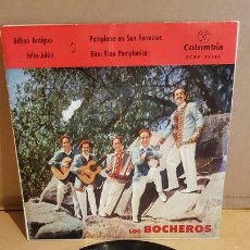 Discos de vinilo: LOS BOCHEROS / BILBAO ANTIGUO / EP - COLUMBIA-1959 / MBC. ***/***. Lote 169409404