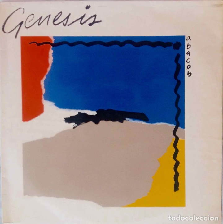 Discos de vinilo: GENESIS, ABACAB. LP ESPA&Ntilde;A + FUNDA INTERIOR CON LETRAS - Foto 1