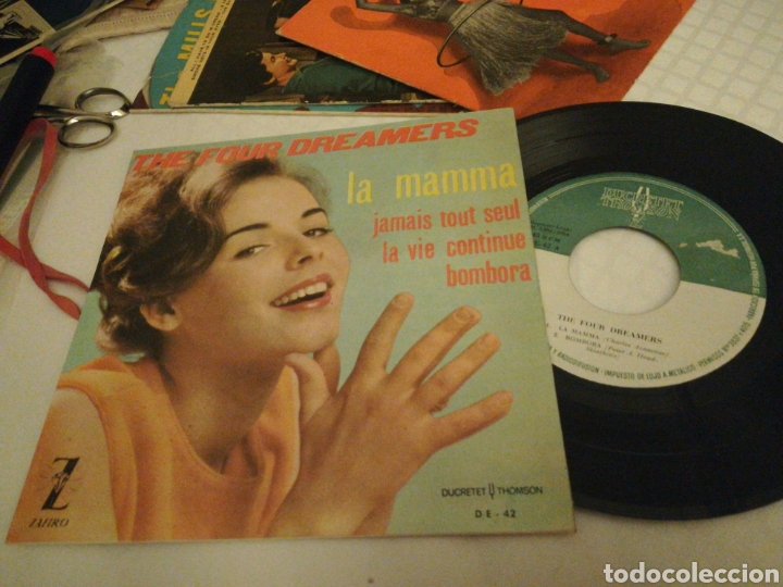 Dischi in vinile: The four dreamers ep la mamma + 3 espa&ntilde;a 1964