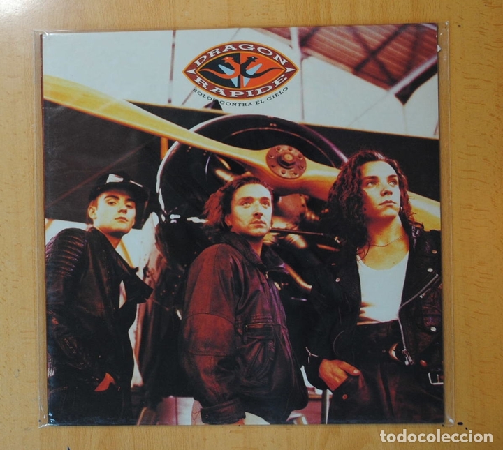 Discos de vinilo: DRAGON RAPIDE - SOLO CONTRA EL CIELO - LP - Foto 1