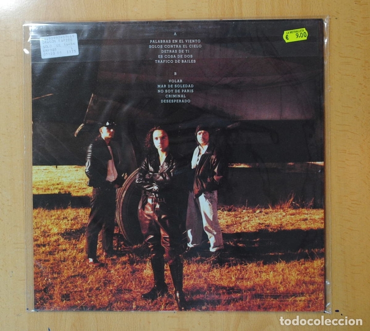 Discos de vinilo: DRAGON RAPIDE - SOLO CONTRA EL CIELO - LP - Foto 2