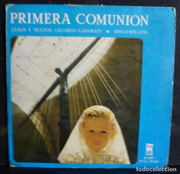 Discos de vinilo: PRIMERA COMUNI&Oacute;N // CES&Aacute;REO GABARAIN // 1972 // EP - Foto 1