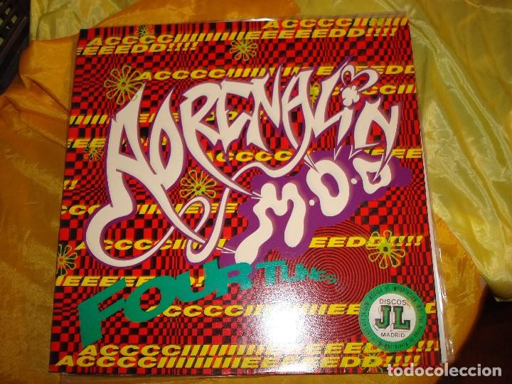 Discos de vinilo: ADRELANIN M.O.D. FOUR TUNES E.P. MCA, 1988. MAXI-SINGLE. IMPECABLE (#) - Foto 1
