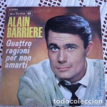 Discos de vinilo: Alain Barriere Vorrei EP 1966 - Foto 2