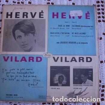 Discos de vinilo: Herve Vilard Fais-la rire EP 1966 - Foto 2