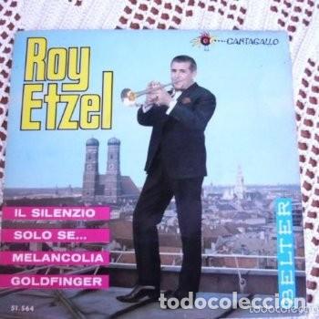 Discos de vinilo: Roy Etzel Il Silenzio EP 1965 - Foto 1