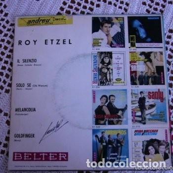 Discos de vinilo: Roy Etzel Il Silenzio EP 1965 - Foto 2