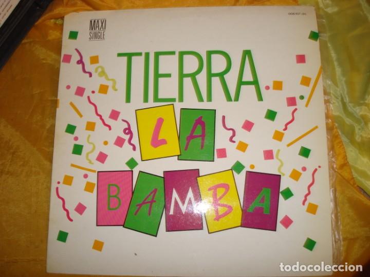 Discos de vinilo: TIERRA. LA SAMBA.  ZAFIRO, 1987. MAXI-SINGLE. IMPECABLE (#) - Foto 1