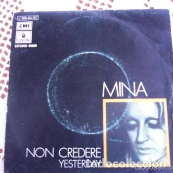 Discos de vinilo: Mina Non credere EP 1971 - Foto 1