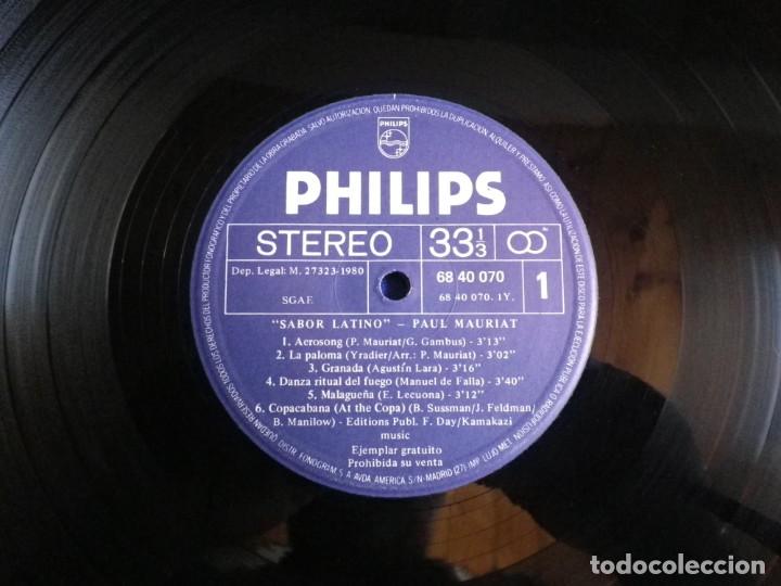 Discos de vinilo: Sabor latino, Paul Mauriat - Foto 3