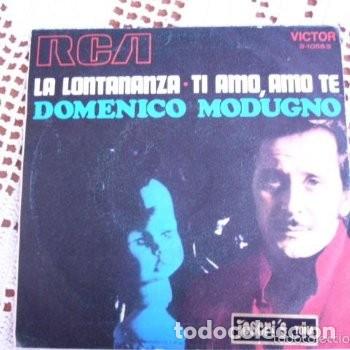 Discos de vinilo: Domenico Modugno La lontananza EP 1970 - Foto 2