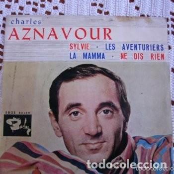 Discos de vinilo: Charles Aznavour Sylvie EP 1963 - Foto 1
