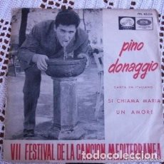 Discos de vinilo: PINO DONAGGIO SI CHIAMA MARIA EP 1965