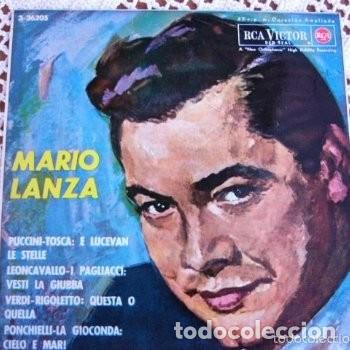 Discos de vinilo: Mario Lanza E lucevan le stelle EP 1964 - Foto 1