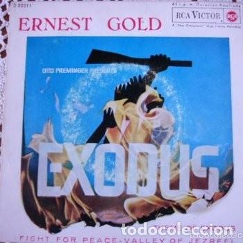 Discos de vinilo: Exodus Ernest Gold EP 1962 - Foto 1