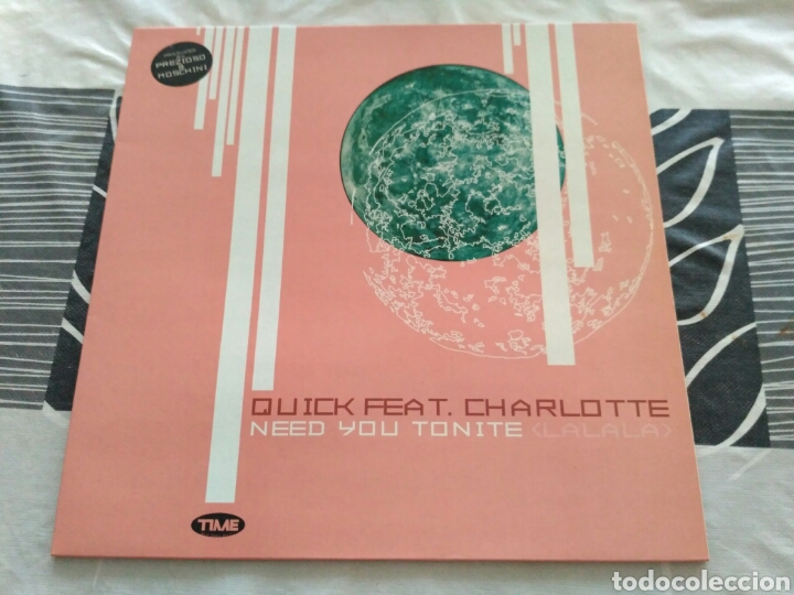 Discos de vinilo: Quick Feat. Charlotte - Need You Tonite (Lalala) - Foto 1