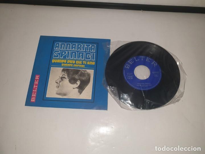Discos de vinilo: ANNARITA SPINACI   - QUANDO DIGO CHE TI AMO - Foto 1