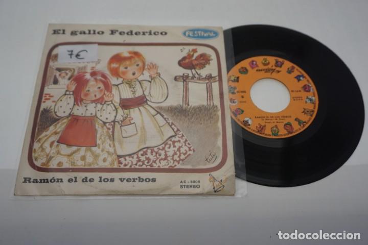 Discos de vinilo: VINILO SINGLE - EL GALLO FEDERICO / RAMON EL DE LOS VERBOS   AC 5005 - Foto 1