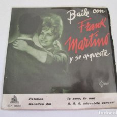 Discos de vinilo: FRANK MARTINO Y SU ORQUESTA - CETRA 1961 - 4 TEMAS
