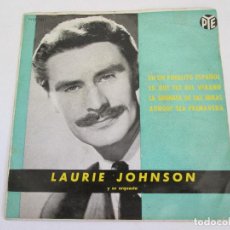 Dischi in vinile: LAURIE JOHNSON Y SU ORQUESTA - PYE 1963 - DISCO OBSEQUIO - 4 TEMAS. Lote 169776164