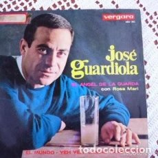 Discos de vinilo: JOSÉ GUARDIOLA EL ÁNGEL DE LA GUARDA CON ROSA MARI EP 1965. Lote 169789648