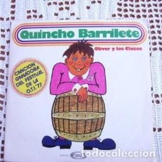 Discos de vinilo: OLIVER Y LOS CHICOS QUINCHO BARRILETE EP 1977. Lote 169790428
