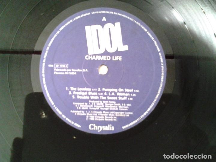 Discos de vinilo: BILLY IDOL - CHARMED LIFE- LP CHRYSALIS 1990 ED. ESPAÑOLA 066 32 173521 BUENAS CONDICIONES. - Foto 2 - 169797864