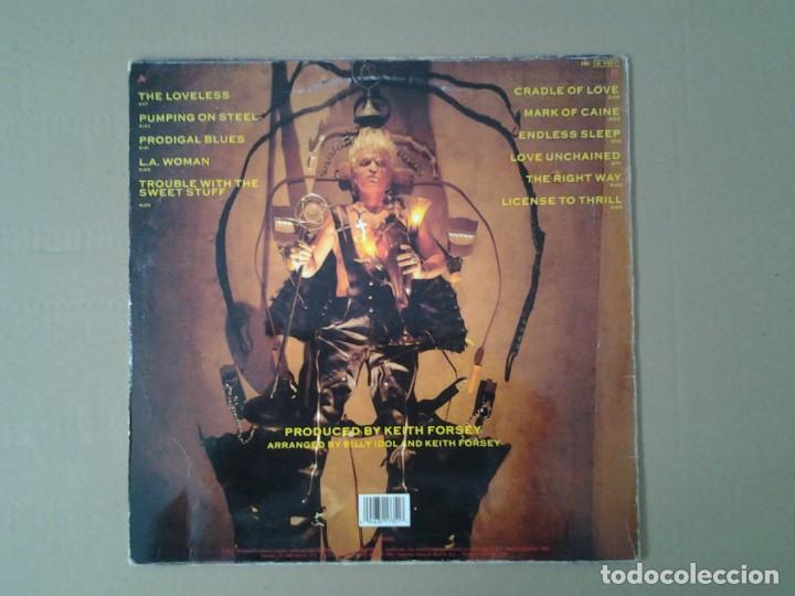 Discos de vinilo: BILLY IDOL - CHARMED LIFE- LP CHRYSALIS 1990 ED. ESPAÑOLA 066 32 173521 BUENAS CONDICIONES. - Foto 4 - 169797864