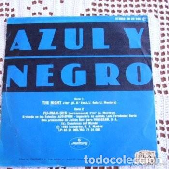 Discos de vinilo: Azul y negro La noche EP 1982 - Foto 2