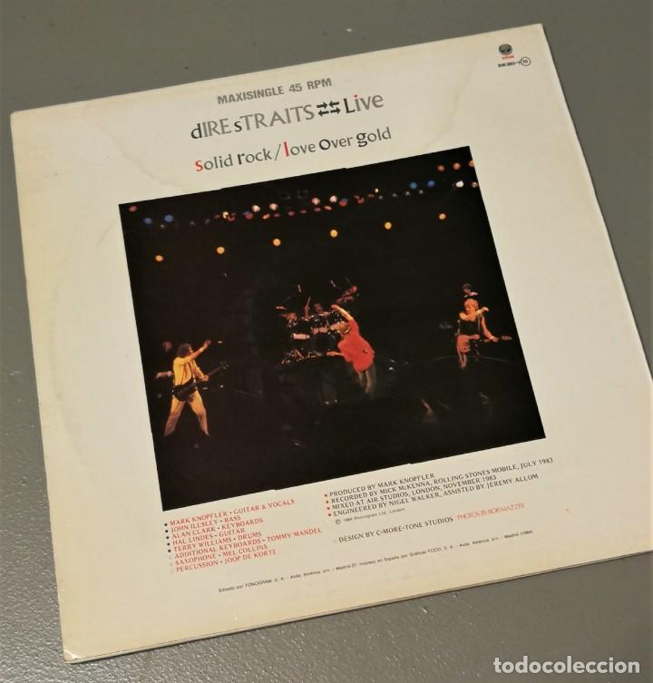 Discos de vinilo: NUMULITE LP016 Dire Stratis Live Love Over Gold Solid Rock - Foto 2