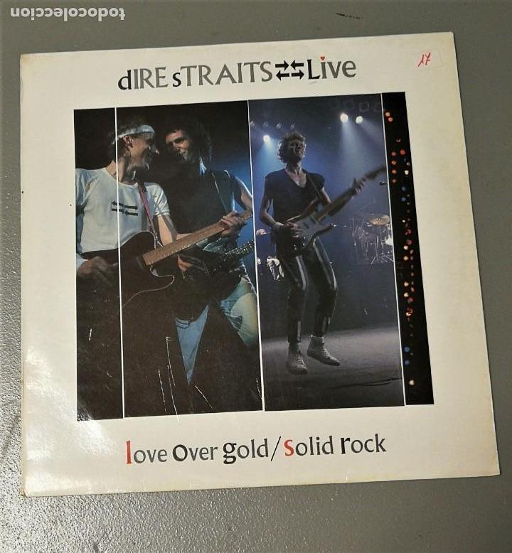 Discos de vinilo: NUMULITE LP016 Dire Stratis Live Love Over Gold Solid Rock - Foto 1