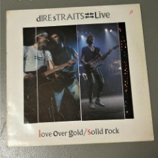 Discos de vinilo: NUMULITE LP016 DIRE STRATIS LIVE LOVE OVER GOLD SOLID ROCK. Lote 169809784