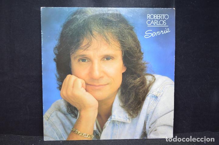 Discos de vinilo: ROBERTO CARLOS - SONRIE - LP - Foto 1
