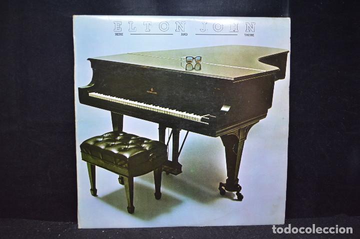 Discos de vinilo: ELTON JOHN - HERE AND THERE - LP - Foto 1