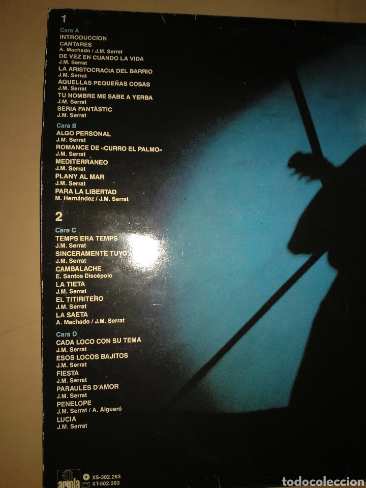 Discos de vinilo: Serrat en directo - Foto 3