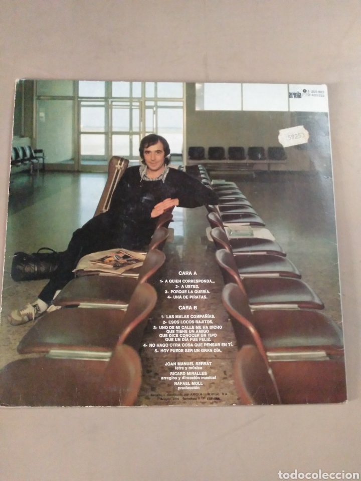 Discos de vinilo: Serrat en tr&aacute;nsito - Foto 2
