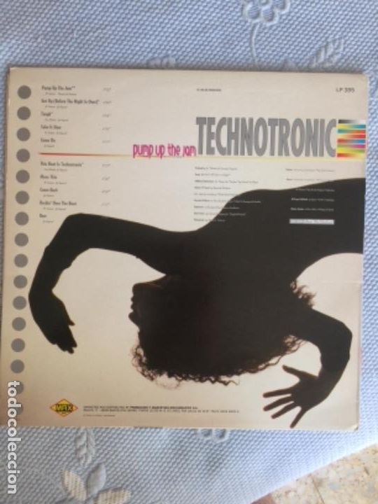 Discos de vinilo: Technotronic pump up the jam- LP - Foto 2