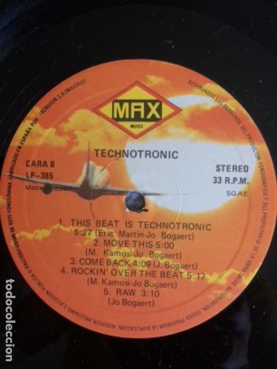 Discos de vinilo: Technotronic pump up the jam- LP - Foto 6