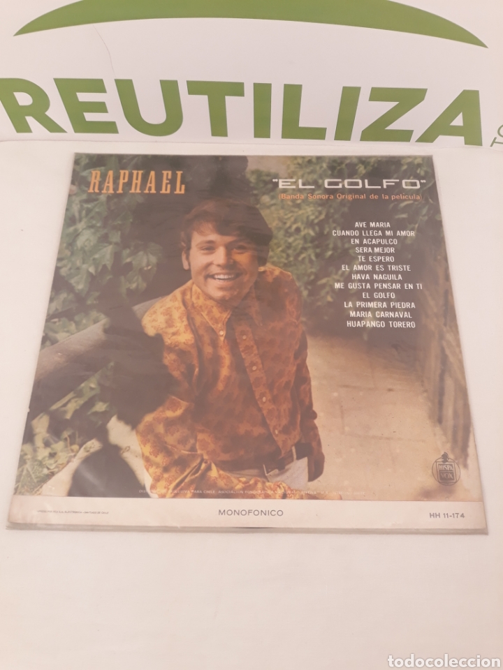 Discos de vinilo: Raphael.El golfo.LP. - Foto 2