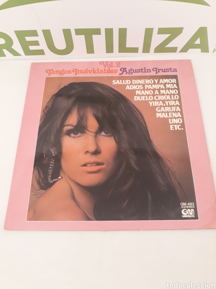 Discos de vinilo: Tangos inolvidables.Agust&iacute;n Irusta.LP. - Foto 1