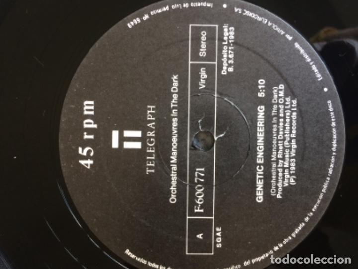 Discos de vinilo: Omd genetic engineering-maxi - Foto 6