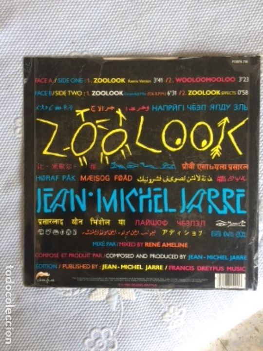 Discos de vinilo: Jean Michel jarre zoolook-maxi - Foto 2