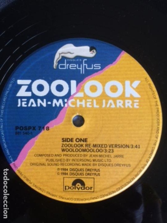 Discos de vinilo: Jean Michel jarre zoolook-maxi - Foto 4