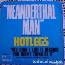 Discos de vinilo: NEANDERTHAL MAN HOTLEGS EP 1970. Lote 169986448