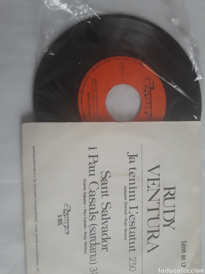 Discos de vinilo: JA TENIM. L ESTATUT. - Foto 3