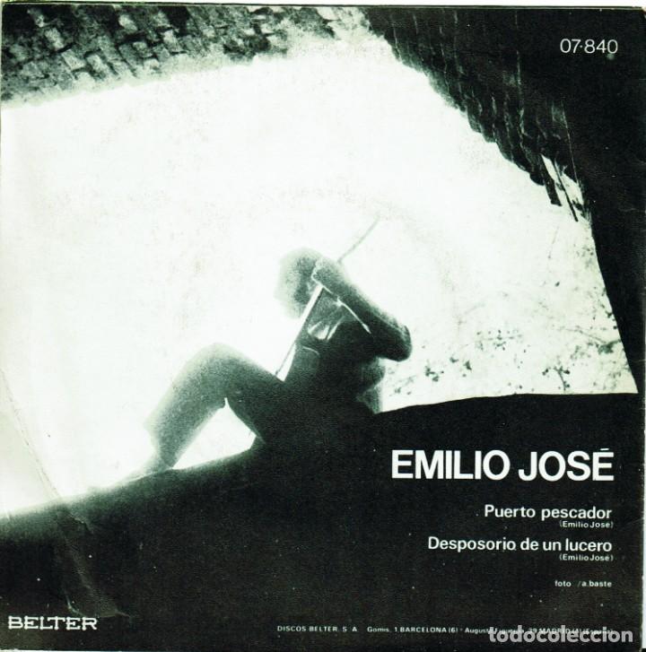 Discos de vinilo: Emilio Jose - Ouerto piscatorio - Foto 2